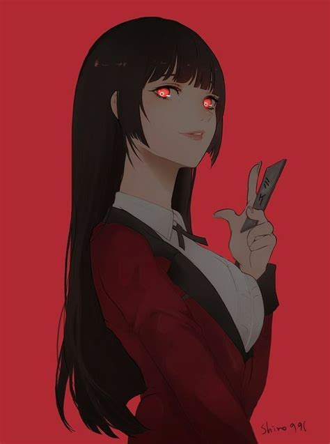 Anime Girl Scary Kakegui⭐ Pinterest Anime Art Anime