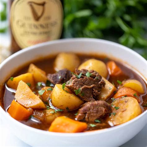 Easy Irish Beef Stew With Guinness Beer