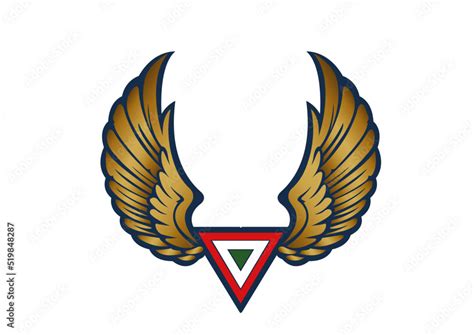 Escudo Fuerza Aérea Mexicana Stock Vektorgrafik Adobe Stock