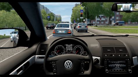 City Car Driving Volkswagen Touareg R50 City Driving Logitech G29