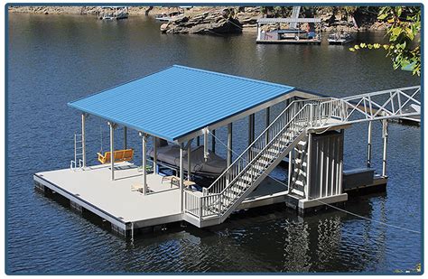 Designer Color Series Boat Docks Savannah Flotation Systems