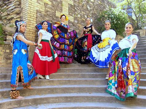 Traditional Mexican Dresses From Different Regions Of The Country