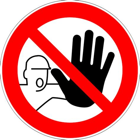 Make sure everyone is safe, post do not use signs to help protect your equipment and employees. Signs Do Not Enter - ClipArt Best