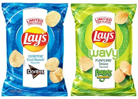 Frito Lay Debuts New Limited Edition Lays Doritos Cool Ranch And Lays