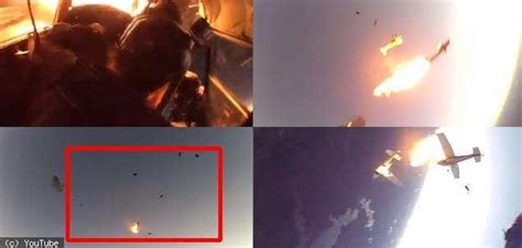 Horrifying Video The Moment When Two Planes Carrying Skydivers Crashed
