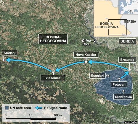 Srebrenica is a small mountain town, its main industry being salt mining and a nearby spa. Timeline: Siege of Srebrenica | Bosnian war, Geography, Travel