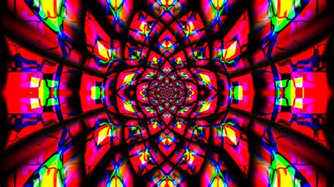 Download Wallpaper 3840x2160 Fractal Pattern Kaleidoscope