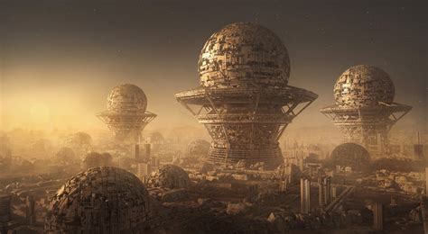 Artstation Alien City
