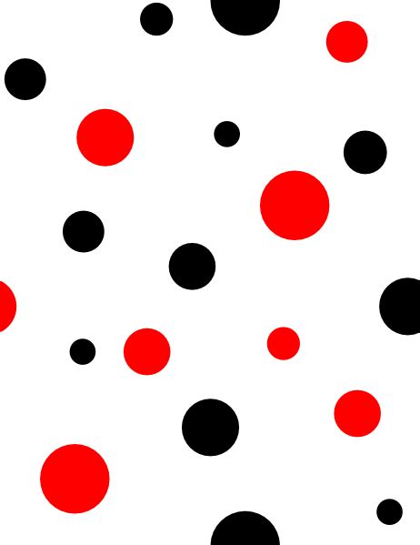 Red And Black Polka Dots Clip Art At Vector Clip Art Online
