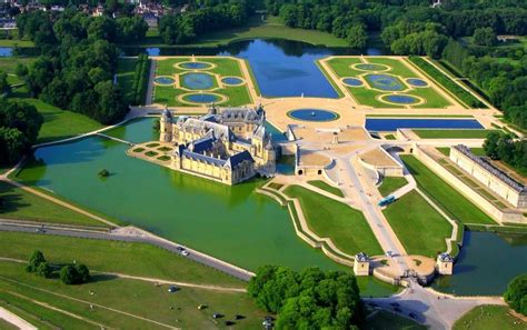 The Château De Chantilly Is A Historic Château Located In The Town Of