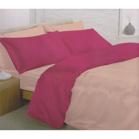 Charisma Satin Reversible Bedding Set Duvet Cover Fitted Sheet