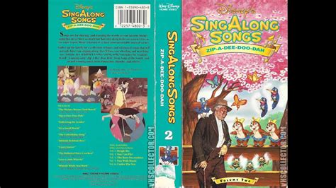 Closing To Disneys Sing Along Songs Zip A Dee Doo Dah 1990 Vhs