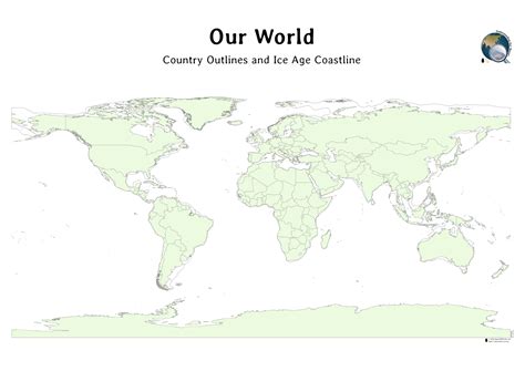 Blackline World Map Openstem Pty Ltd