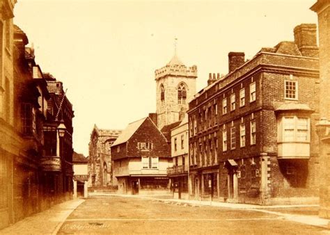 The Oldest Known Photograph Of Salisbury High Street R Sedgefield