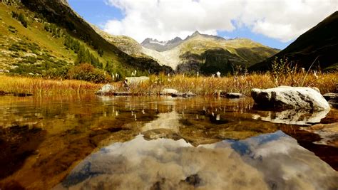 Mountain Lake Landscape Panorama Scenery Colorful Nature