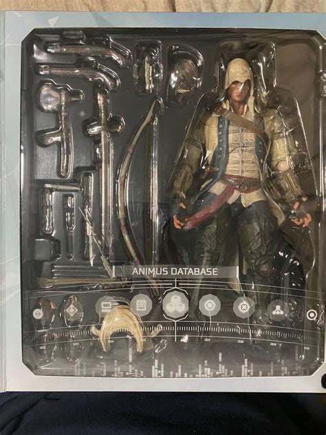 Authentic Play Arts Kai Assassin Creed 3 Connor Kenway Figure NOT