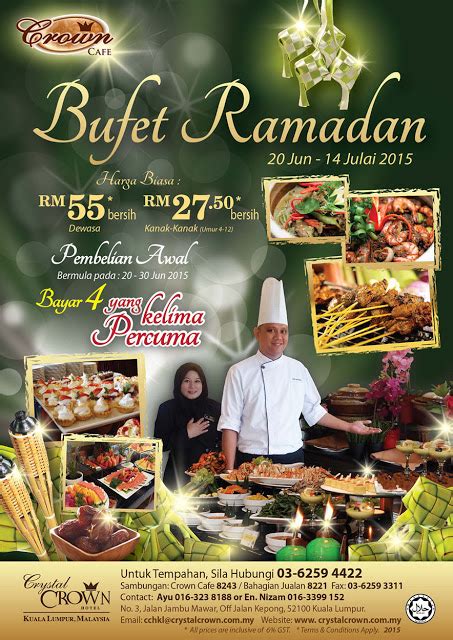 Buffet Ramadhan Crystal Crown Hotel Kepong 2022 Kareem Lokabbott