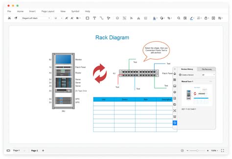 Kostenlose Rack Diagramm Software Mit Kostenlosen Vorlagen EdrawMax