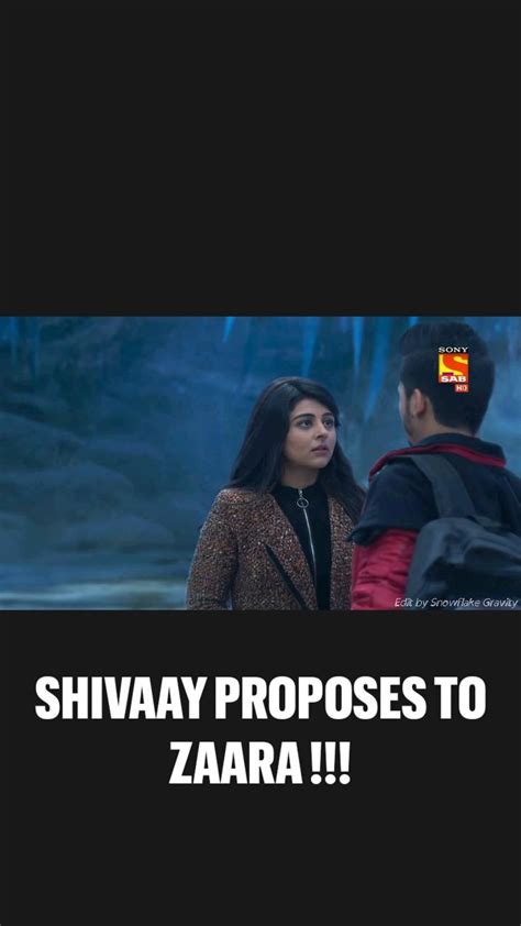 Shivaay Proposes To Zaara Tv Romance Latest Funny Videos Cute