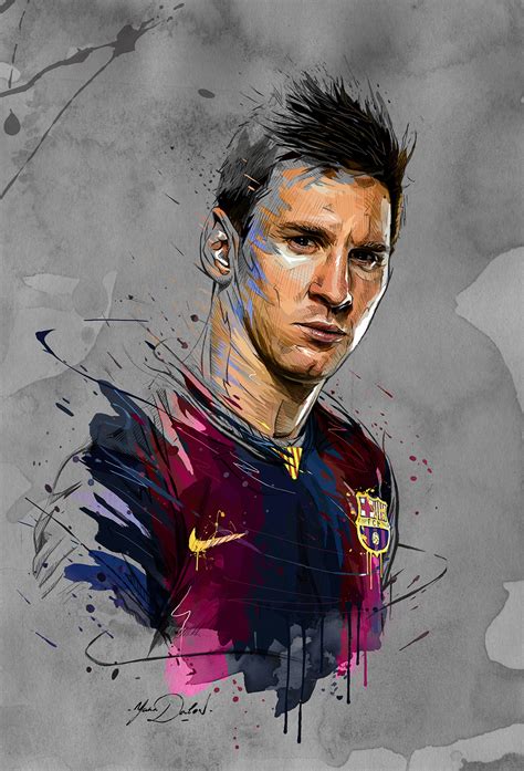 Lionel Messi On Behance