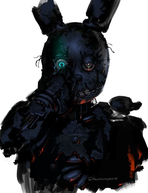 Search results for fnaf the puppet. FNAF 3 Springtraps right eye on tumblr
