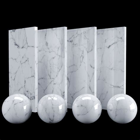 I'm going to create a web with more direct downloads in a near future, meanwhile you can find everything in my gumroad. 3D White Carrara Marble Texture PBR Vray Corona 400 x 400