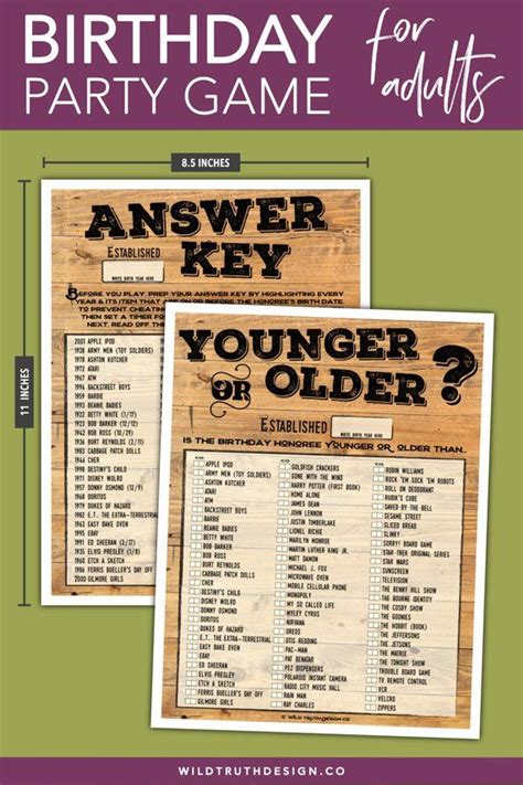 50th birthday party games planning made easy. Adult Birthday Games Pack - Men's Birthday Mad Libs ...