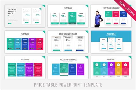 Price Table Powerpoint Template Powerpoint Templates Powerpoint