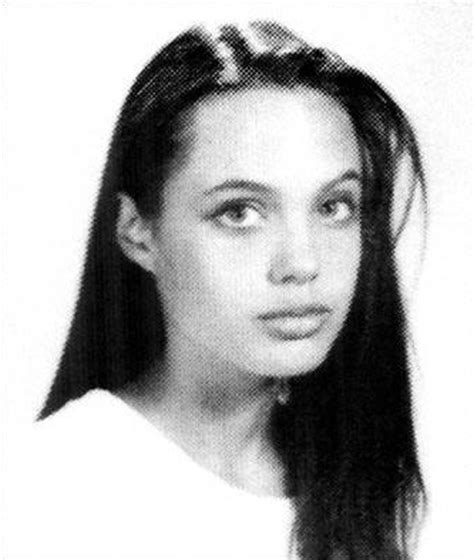 Angelina Jolie Young As A Teenager In High School As A Baby
