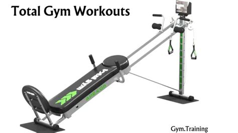 Total Gym Workouts With 7 Day Sample Routine Gym Training