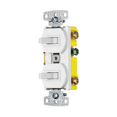 Humbucker wire diagram schema wiring diagram online. Hubbell 2-Switch 15-amp Single Pole 3-way White Toggle Indoor Light Switch | Light switch, House ...