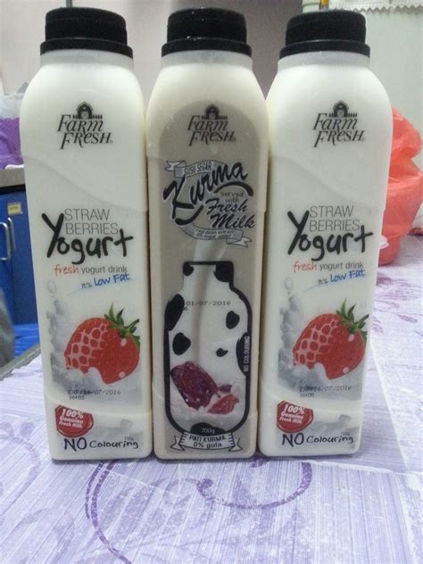 Susu uht farm fresh 200ml. Susu Segar Kurma Farm Fresh - Cik Azizah