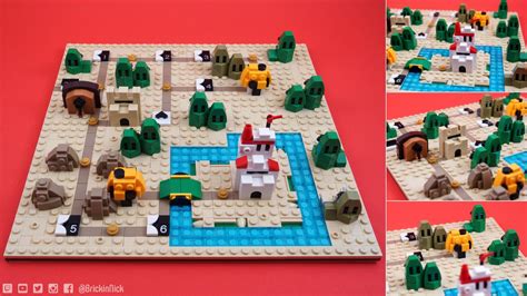 Microscale Super Mario Bros 3 World 1 Lego