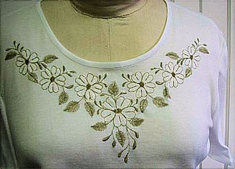 Floral Necklines Oregonpatchworks Embroidery Designs Free