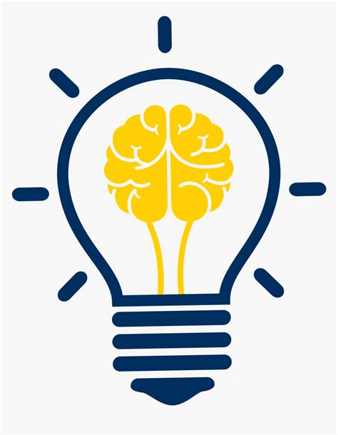 Transparent Education Icon Png Brain Light Bulb Clip Art Png Download Is Free Transparent Png