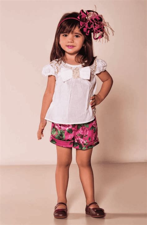 Moda Infantil Menina Fotos E Catálogo Moda Cultura Mix