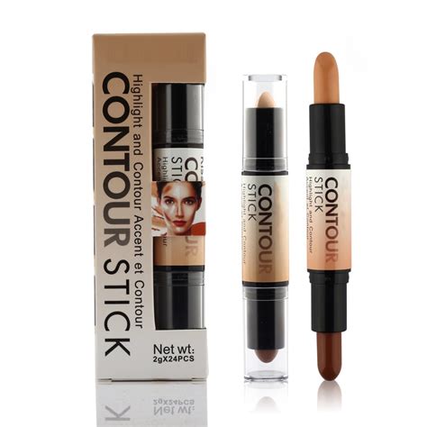 2 In 1 Double Ended Contour Stick Creamy Bronzer And Highlighter Stick