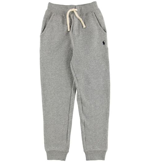 Polo Ralph Lauren Sweatpants Grey Melange Asap Shipping