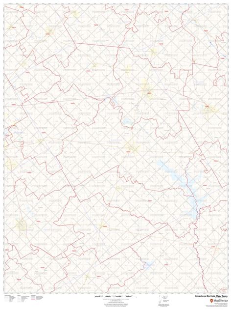 Limestone Zip Code Map Texas Limestone County Zip Codes