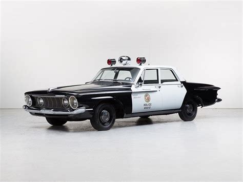 Get personalized recommendations with the shift car finder! Plymouth Savoy "LAPD Police Car", Model 1962 | Police cars ...
