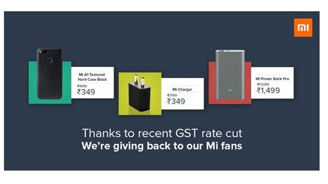 The gst is basically a form of taxation system imposed a negative impact on the real estate market, according to critics that is. GST Impact: Xiaomi reduces prices of accessories in India ...