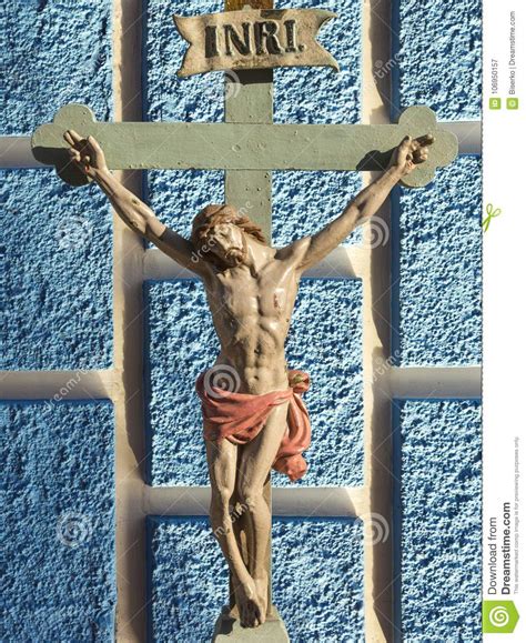 Jesus Christ Inri Stock Image Image Of Mistery Blood 106950157