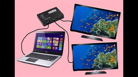 If you have a portable computer with an hdmi 1.2 or earlier port, you won't be able to push the secondary monitor resolution higher than 1,920 x 1,200. Connect your laptop to multiple displays / TVs using HDMI ...