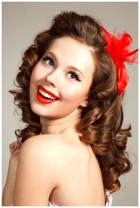 Wedding Pin Up Hairstyles For Long Hair Pin Up Hairstyles For Long