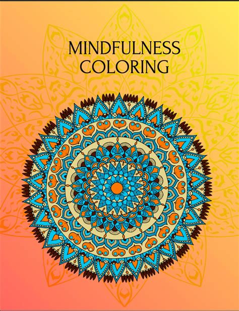 Mindfulness Coloring Book Etsy