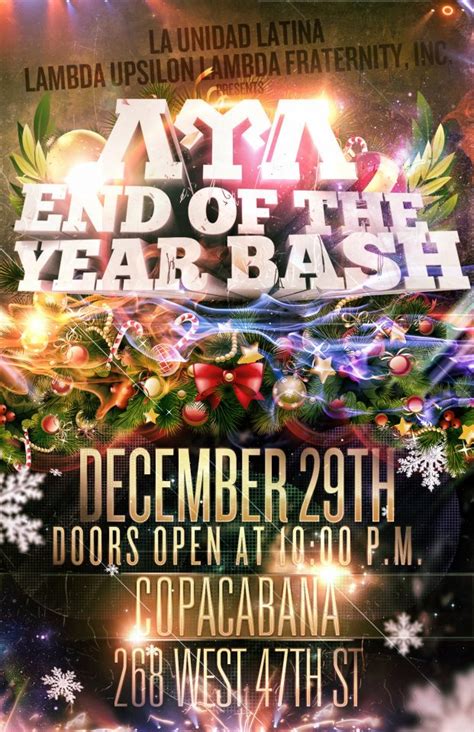 © © all rights reserved. End Of the Year Bash Party Flyer EOY by V1sualPoetry on DeviantArt