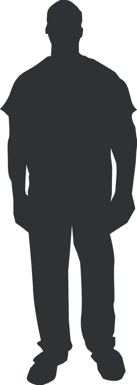 Person Outline Blank Person Template Free Download Clip Art 5