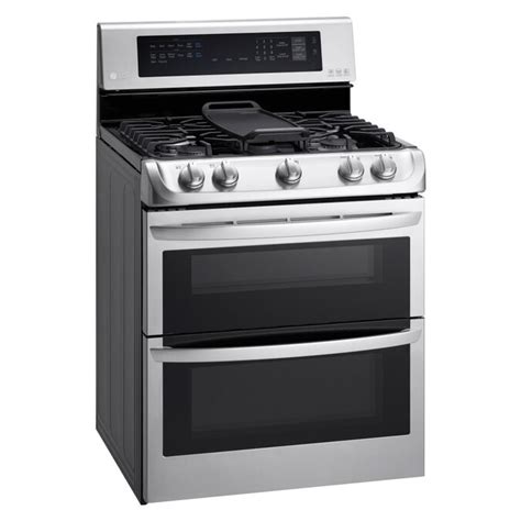 Lg Probake 30 In 5 Burners 43 Cu Ft26 Cu Ft Self Cleaning Convection