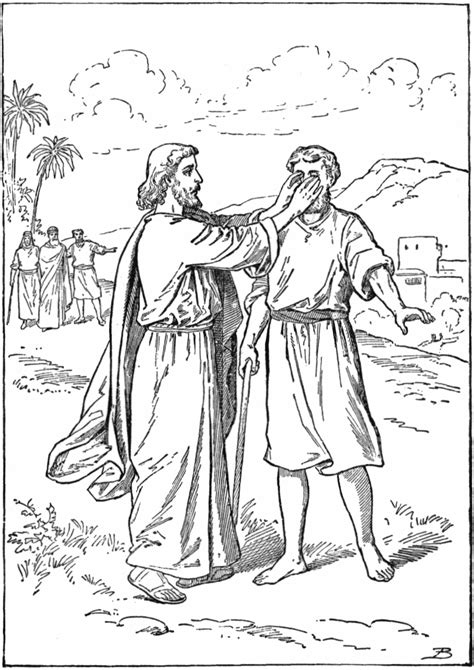 1 act > actor, 2 direct ; Gospel of John 9 - Jesus gives sight to a blind man
