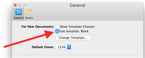 Make Pages Open New Blank Document By Default On Mac